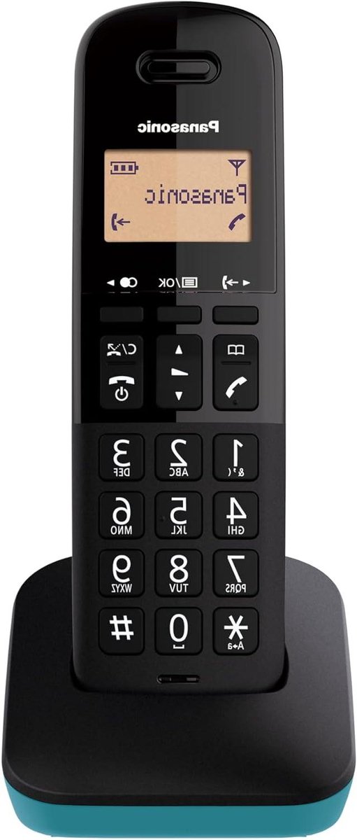Draadloze Telefoon - DECT Telefoon - Thuis Bellen - Groot Display - 10g - Blauw
