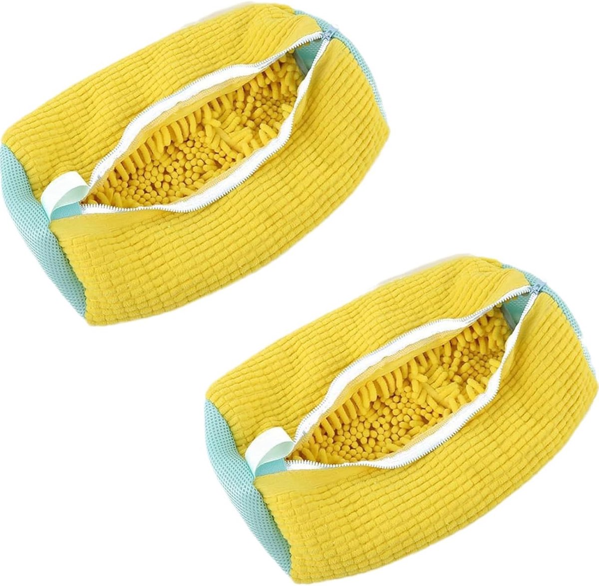 2 stuks waszak voor schoenen - waszak - geschikt voor schoenen van de meeste maten en vormen - wasmachine gebruik