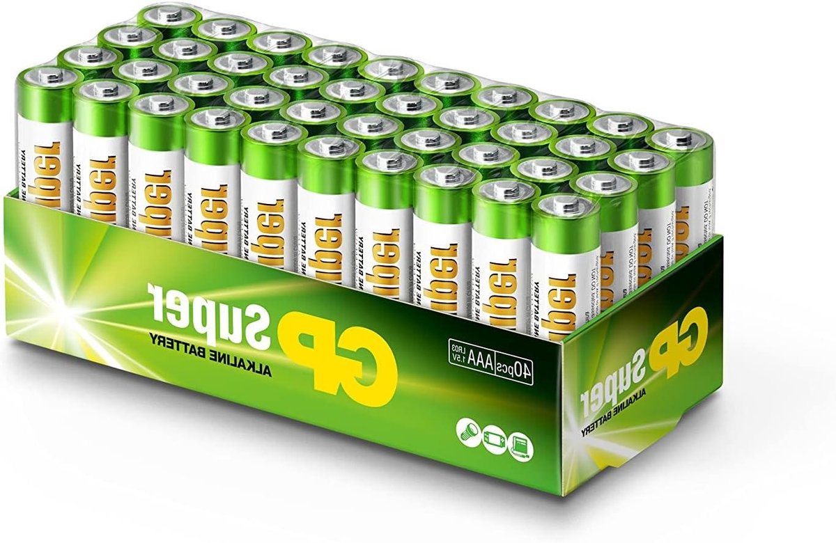 AAA Batterijen - Mini Stilo Batterijen - Apparaten Voeden - Kwik en Loodvrij - 40 Stuks - Alkaline