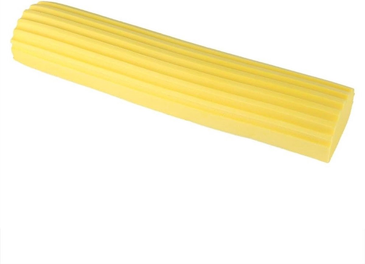 Superzachte Vervangende Sponsroller voor Huishoudelijk Gebruik - Sterk Absorberend en Ideaal voor Schoonmaken van Vloeren en Tegels, 27 x 4 x 4 cm