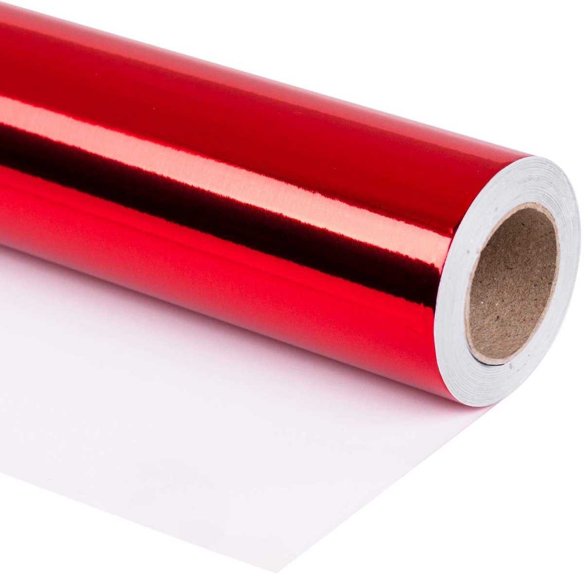 Store_8 - Cadeaupapier - Metallic Rood - Perfect voor Feestdagen - 76 cm x 10 m - Voor Verjaardag en Kerst - Hoogwaardige Kwaliteit