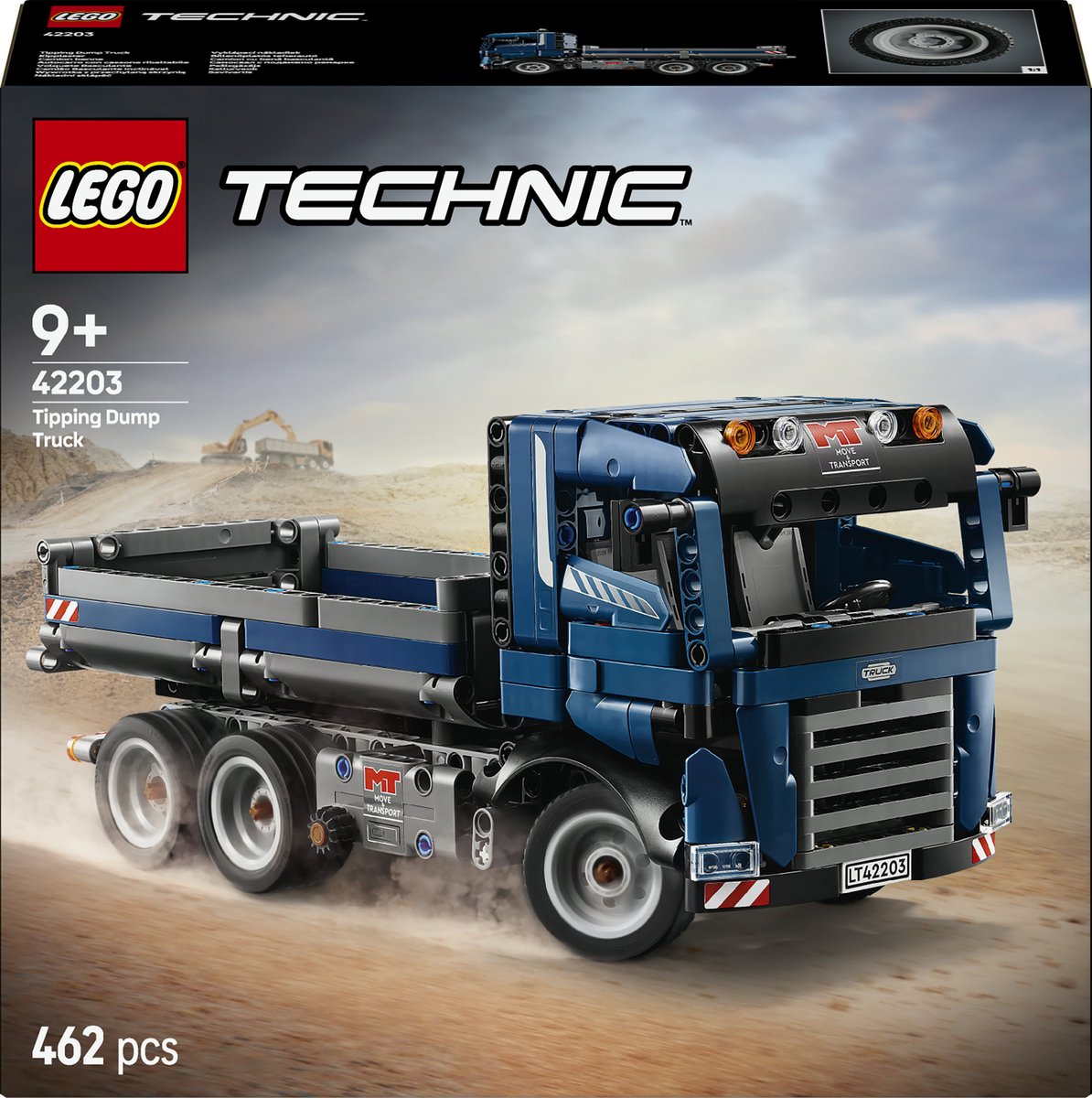 LEGO® Technic Vrachtwagen met kiepfunctie speelgoed - 42203 — afbeelding 16