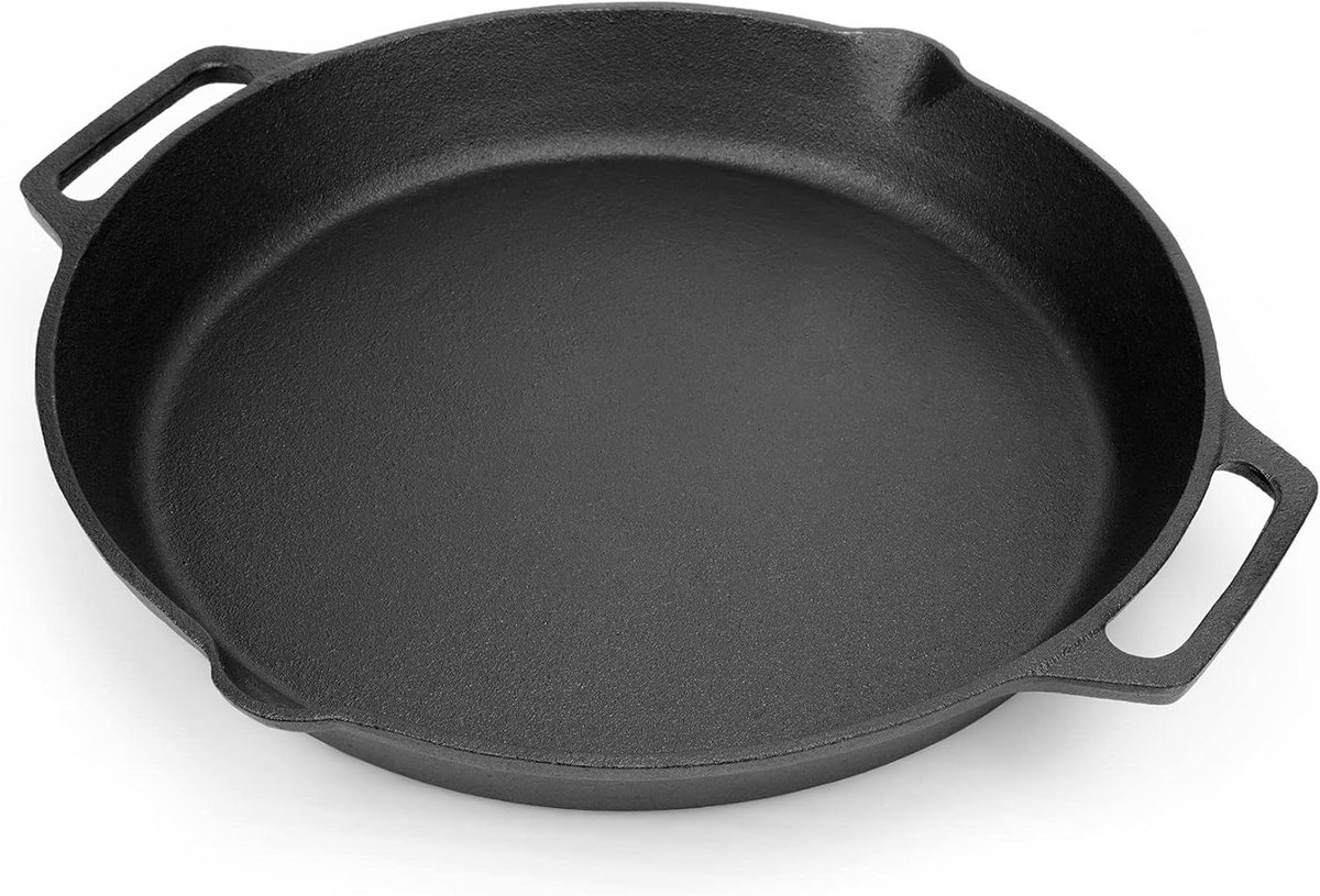 Gietijzeren Pan Bbq - Gietijzeren Skillet - Grillplaat kookhulp