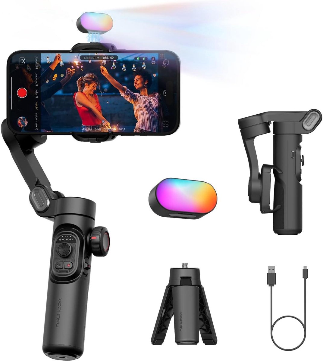 Gimbal Smartphone - Selfiestick - Tripod - opnamekit