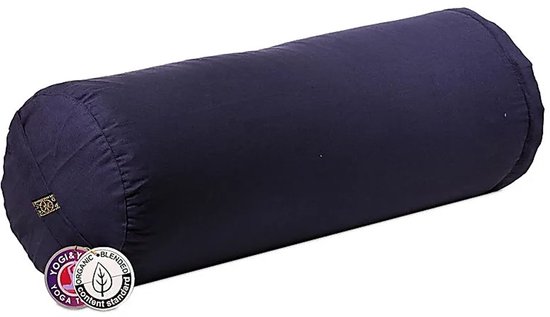 Yogi & Yogini - Yoga Bolster - Biologisch - Biokatoen - Donkerblauw van Yogi & Yogini — afbeelding 5