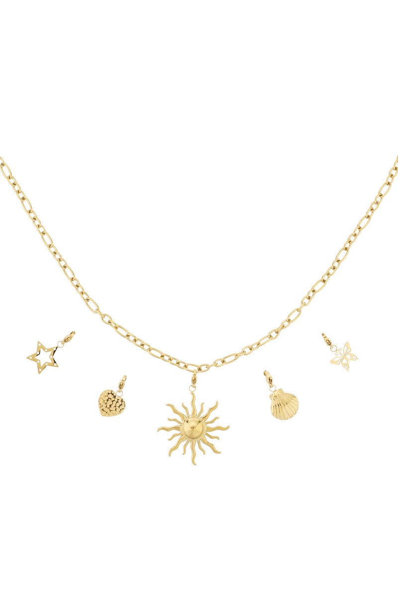 Zonnige DIY ketting