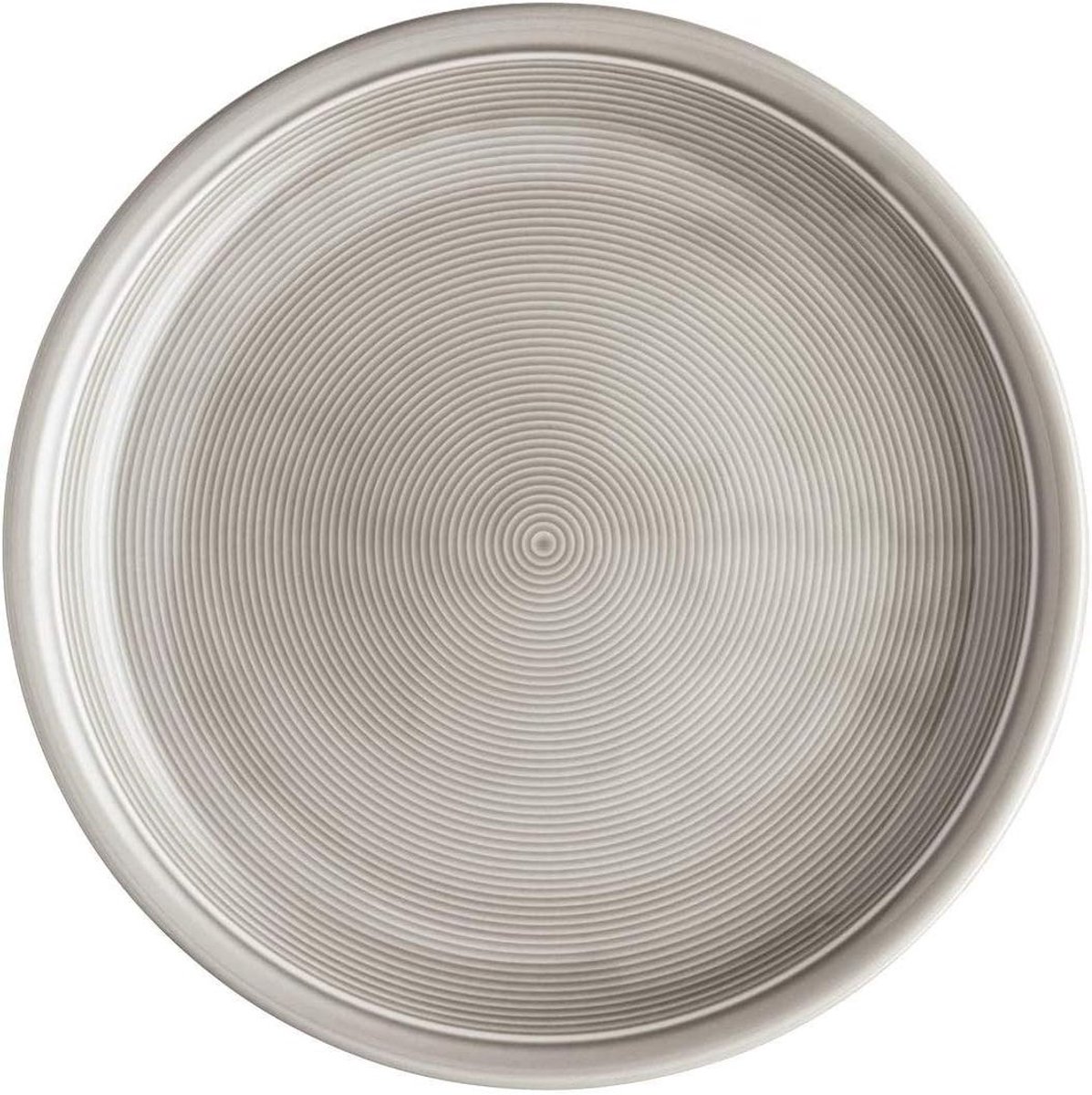 Platte Borden - Dinerborden Set - Dagelijks Gebruik - Effen Patroon - 26 cm - Maangrijs