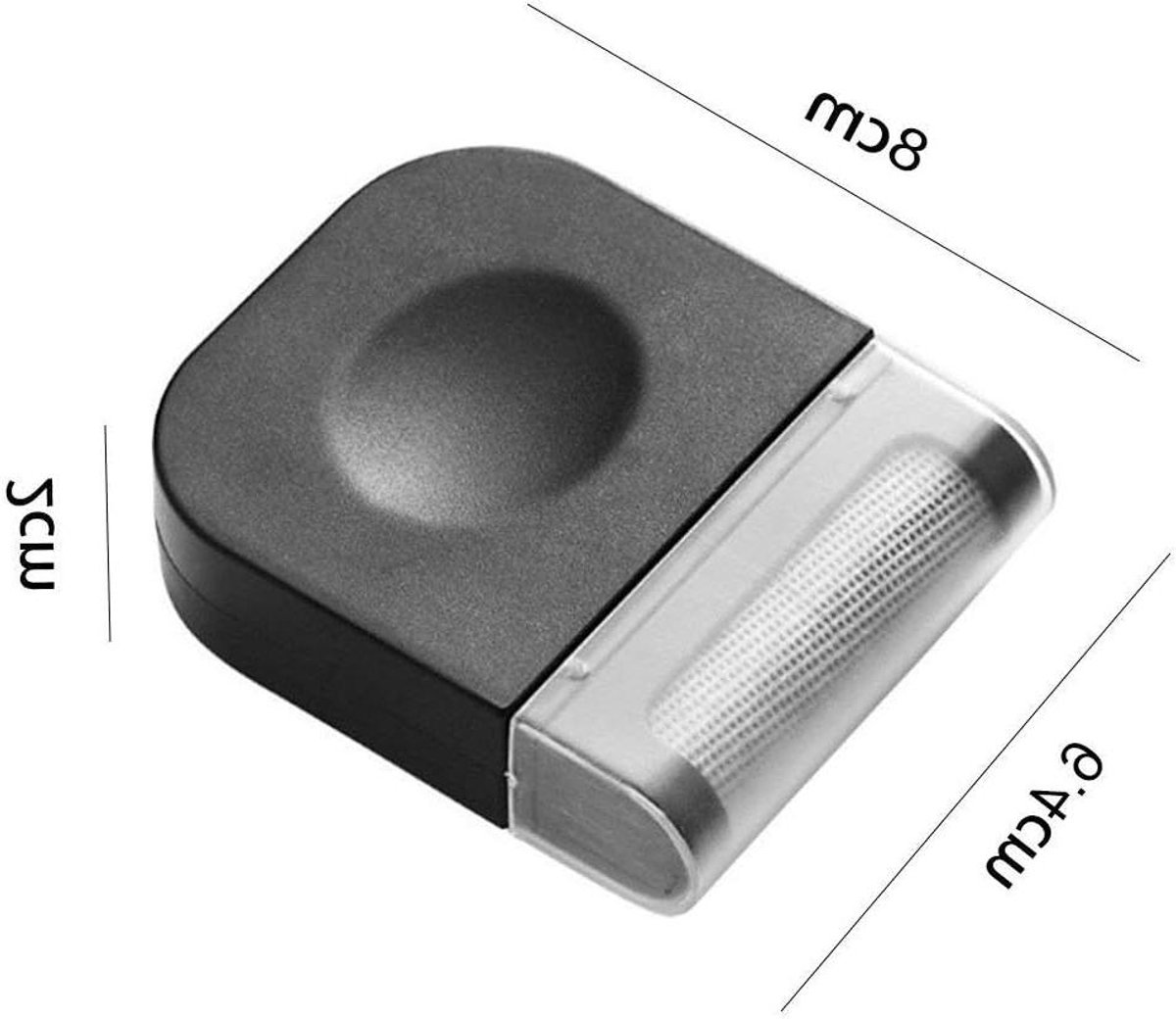 Trui scheerapparaat - Pluisverwijderaar kleding - Kleding opfrissen - Beschadigt kleding niet - 8 x 6.4 x 2 cm