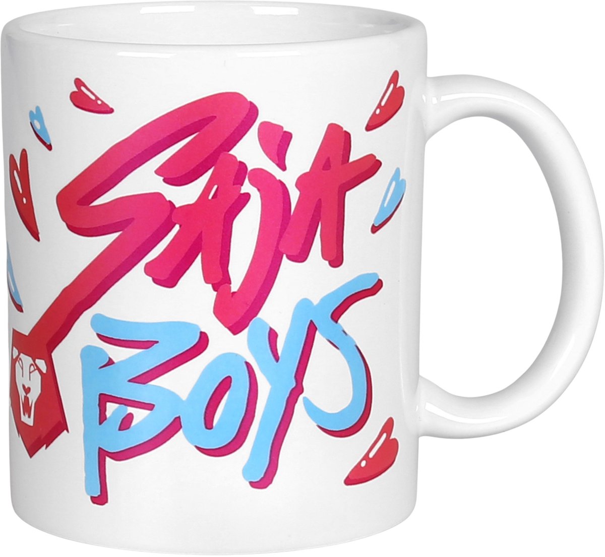K-Pop Demon Hunters SAJA BOYS Keramische mok met oor, witte theemok 315 ml — cadeau in Cadeau-ideeën - foto 8