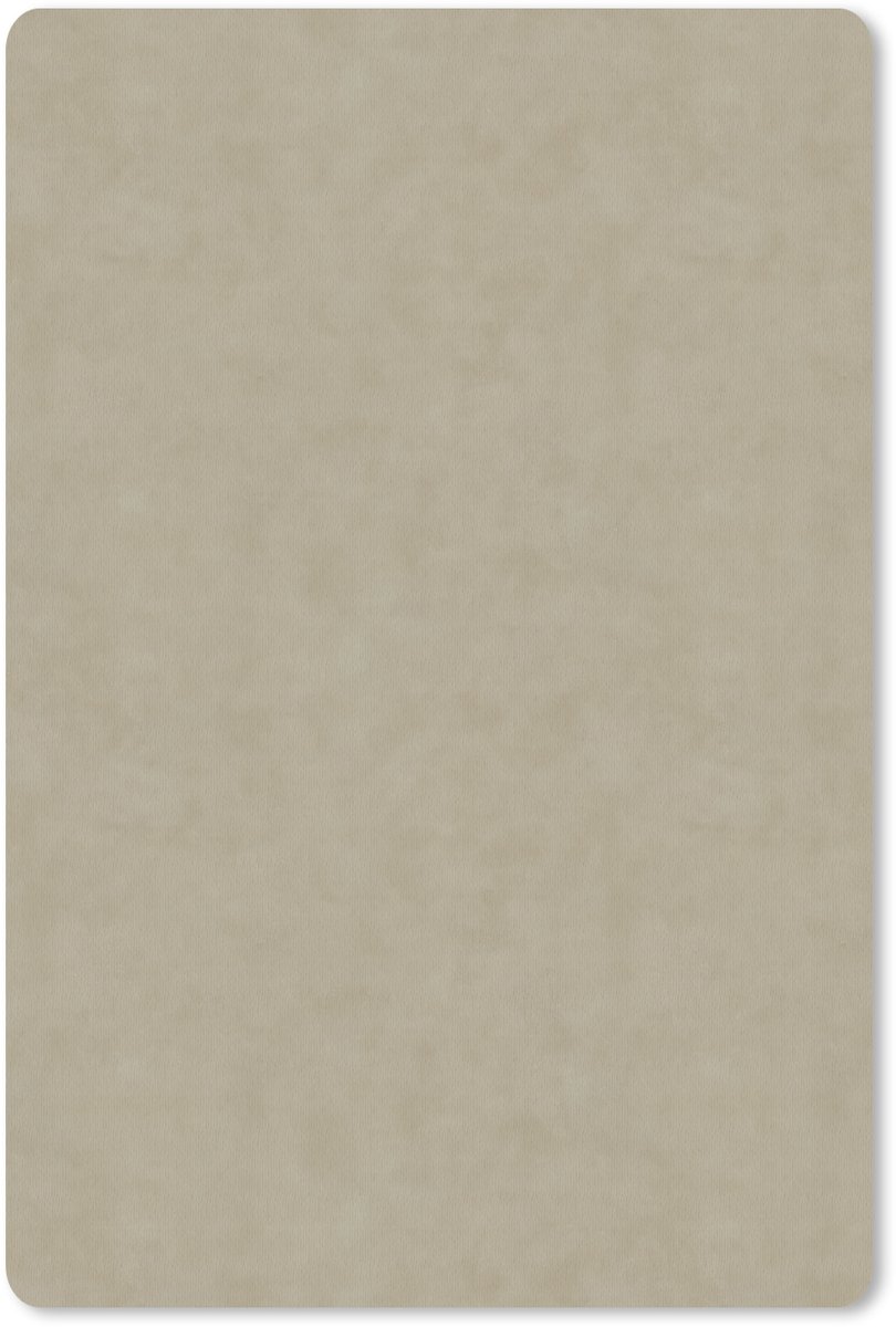 Muismat 13x20 cm - Mousepad Taupekleur - Gewolkt textuur - Natuurlijk - Muismatten