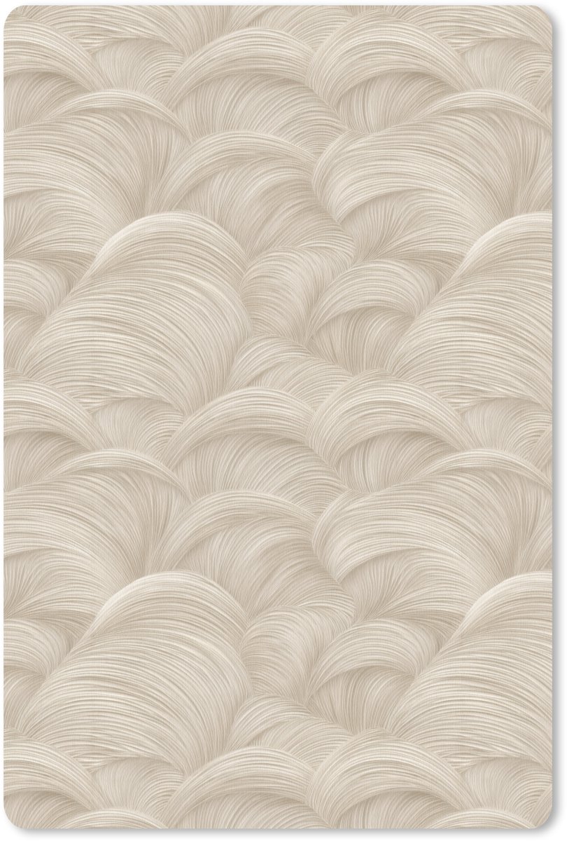 Muismat 13x20 cm - Mousepad Bogen - Patroon - Beige - Muismatten