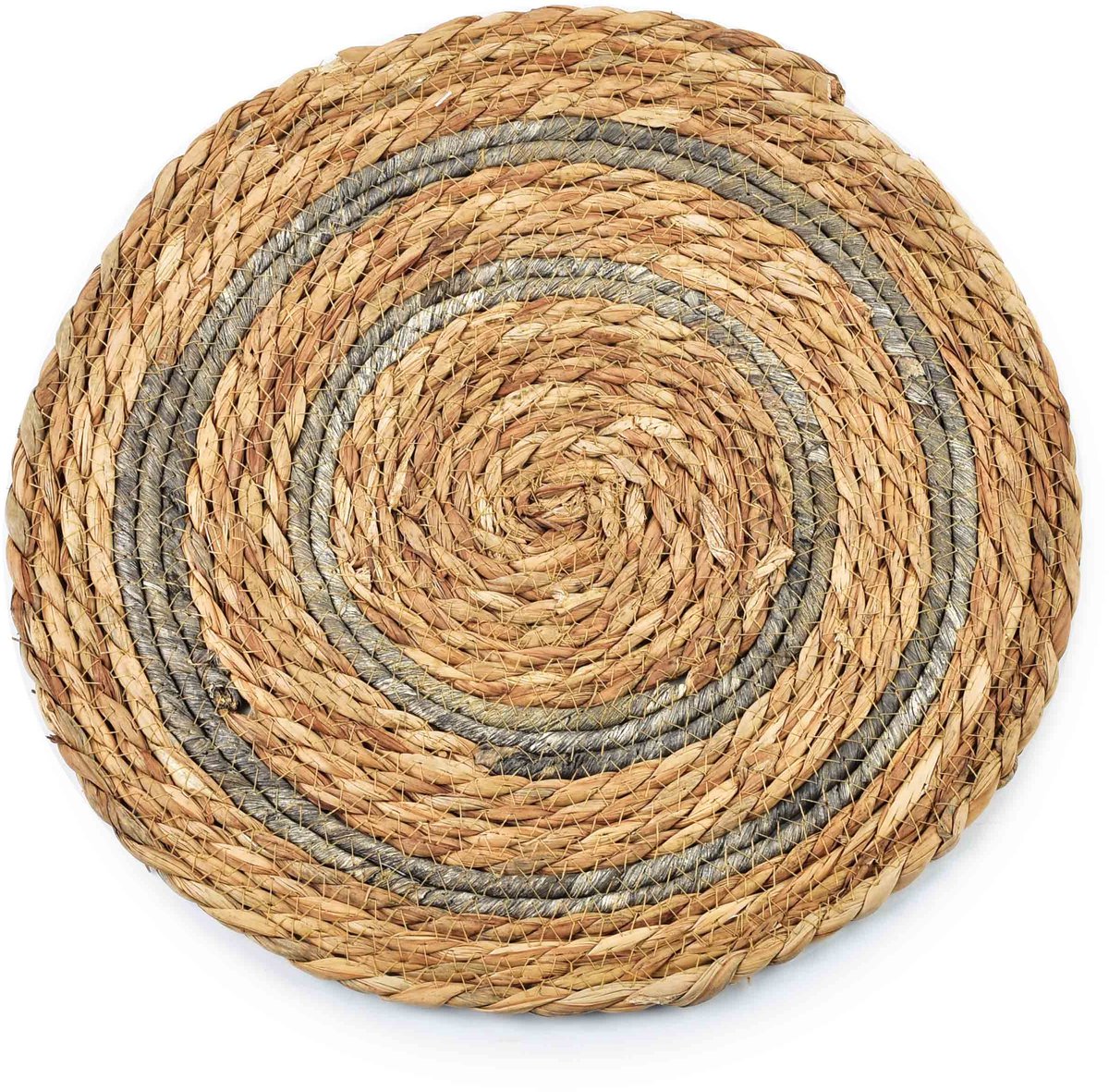 Mondex BALI Serie - Zeegras Mat - 38x38cm - Boho Stijl - Voor Binnen Gebruik