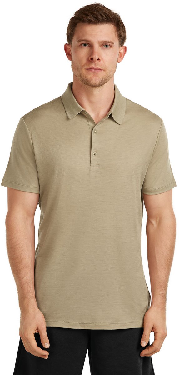 Icebreaker M Mer 150 Tech Lite III SS Polo – Outdoor Kleding Fleeces en Truien Polo’s 0gx1_flagstone