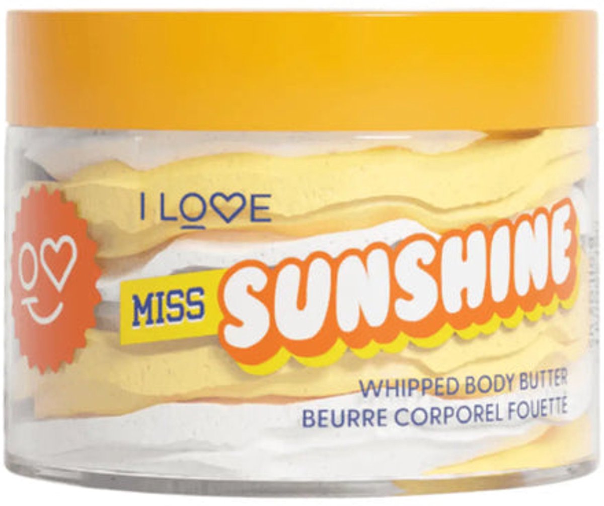 I LOVE Miss Sunshine Whipped Body Butter – Body Butter – 200 ml