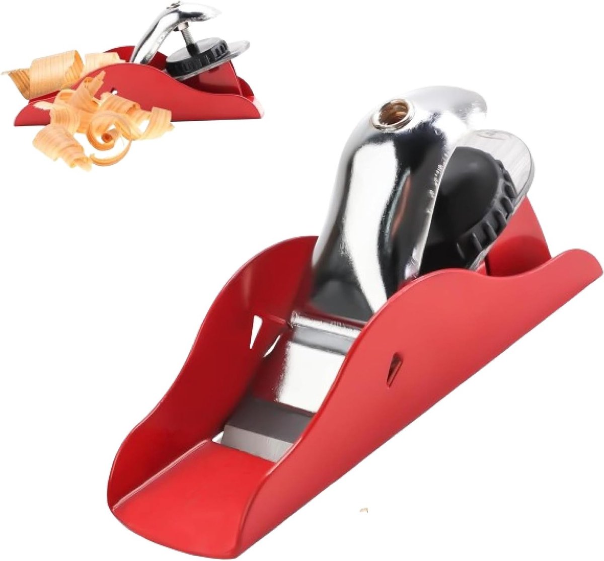Handmatige houtplaner - Lichtgewicht en compacte mini houtbewerkingstool voor nauwkeurig snijden en eenvoudig slijpen