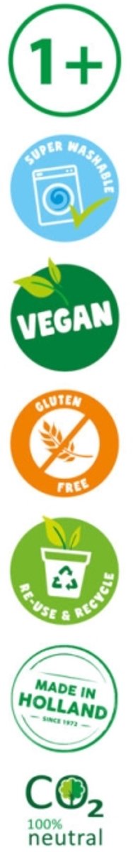 SES Creative - Feel Good Klei - Pure (4x90g) - Vegan en Glutenvrij - Herbruikbaar - Uitwasbaar - Vanaf 1 jaar — afbeelding 7