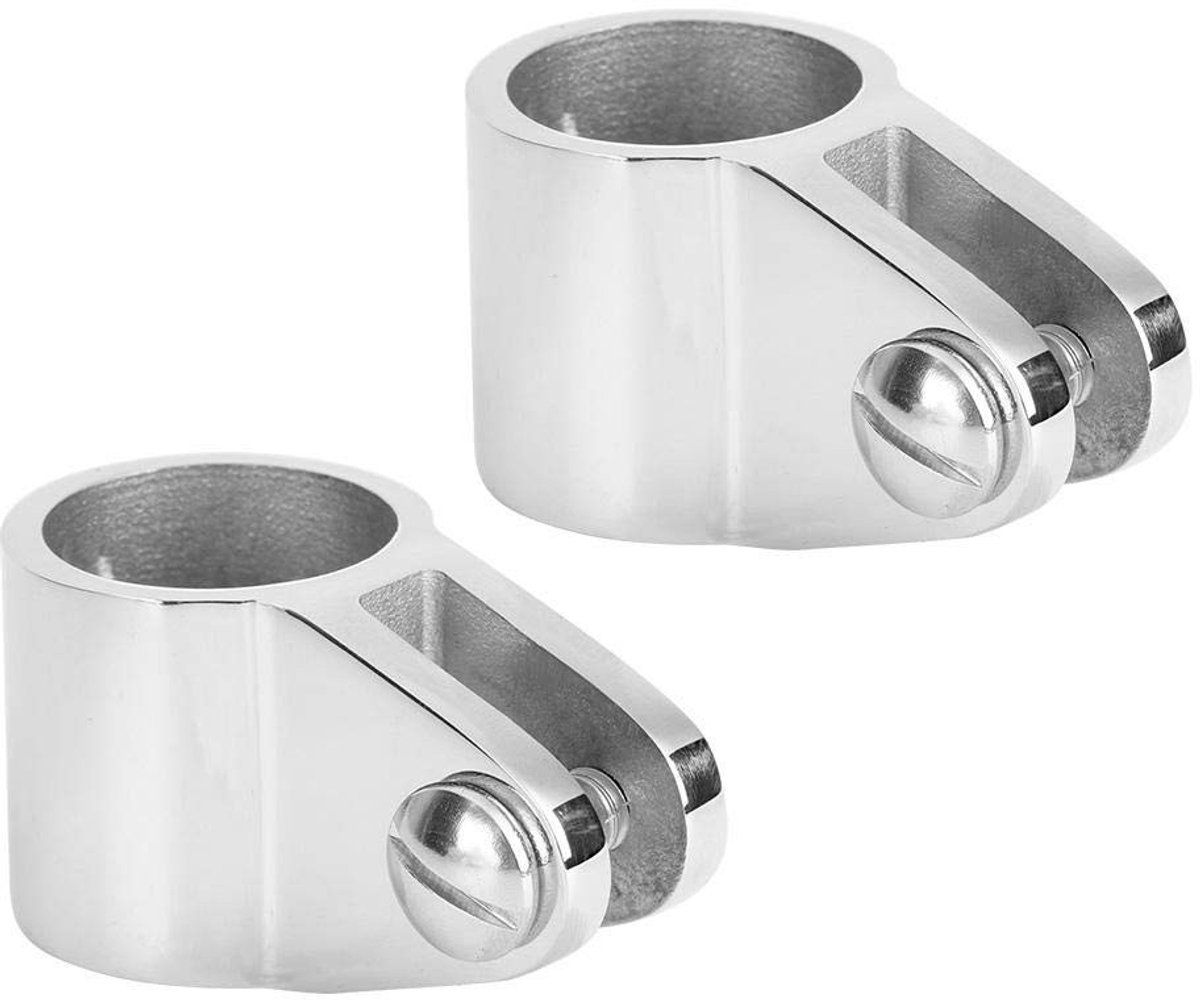 Golden crown - Boot Kaakschuif - Roestvrij staal - Duurzaam ontwerp - Zilver - Verbinding voor jachten - Geschikt voor fiberglas en opblaasbare jachte