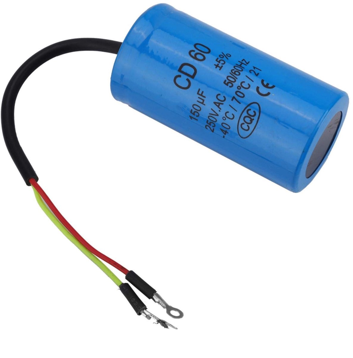 Store_8 - Condensator - 150uF - Bedrijfscondensator voor airconditioning - 250V AC - Motorcondensator - Betrouwbaar en veilig - Geschikt voor compr...