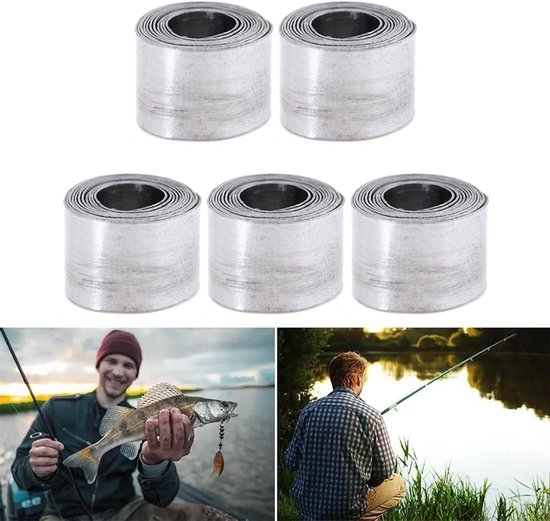 Zachte Loodfilm Rol 0.6mm - Hoogwaardige Loodrol voor Vissen, Vissersgewichten en Vissaccessoires - Ideaal voor Vissen en Hobbyprojecten van Merkloos — afbeelding 2