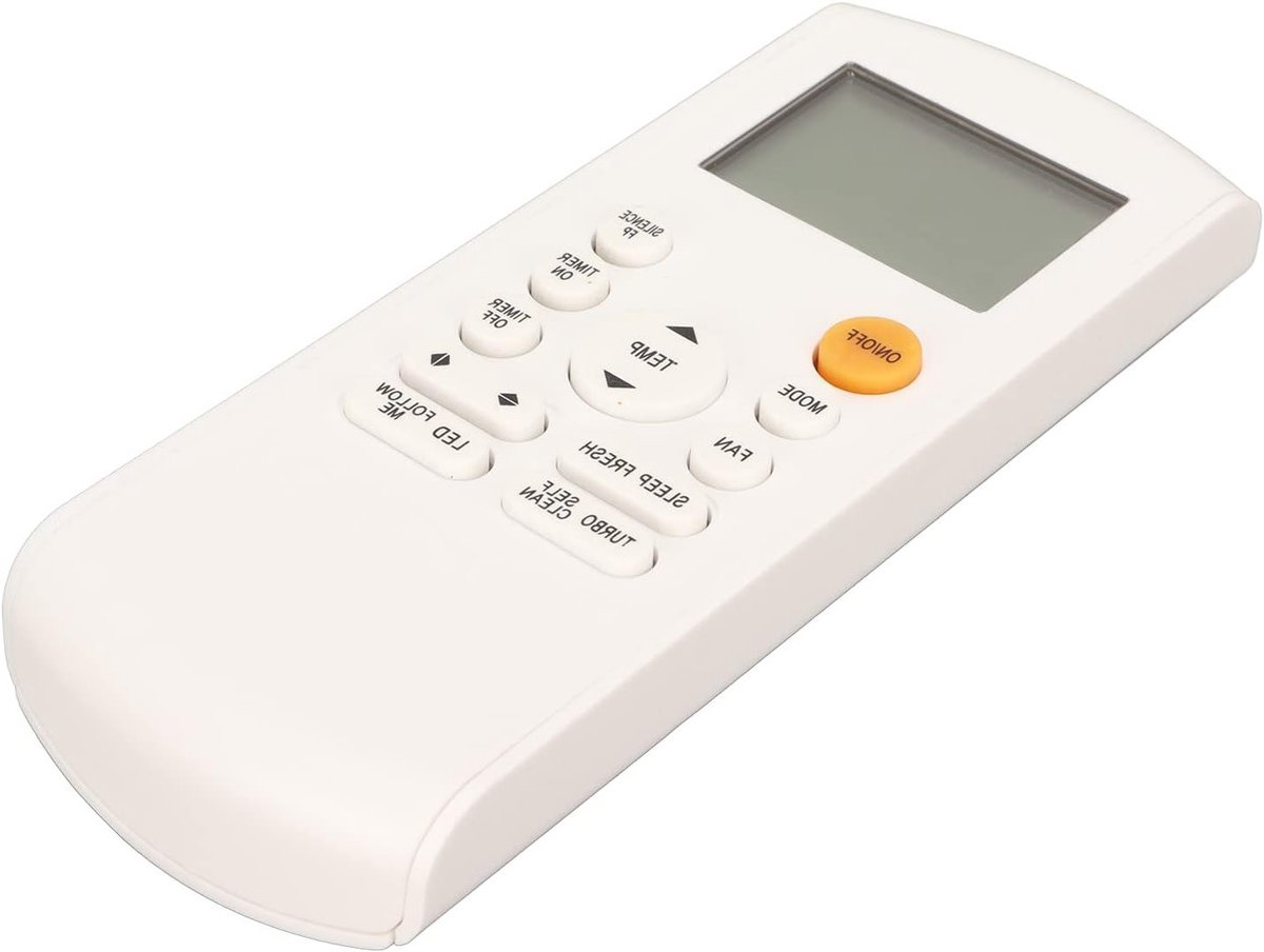 Universele Afstandsbediening voor Airconditioners, Vervangende Afstandsbediening voor Maxicool R57B1, BGE RG52A2 en Meer, Compatibel met Diverse Modellen