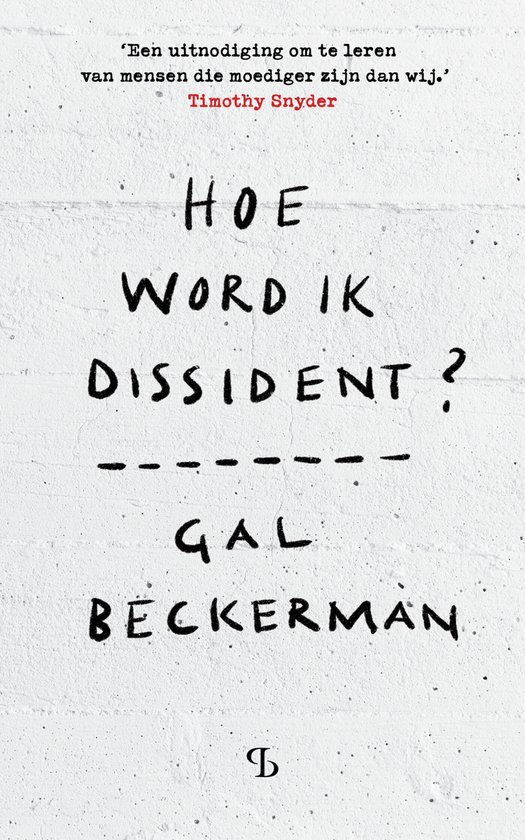 Hoe word ik dissident? - cover