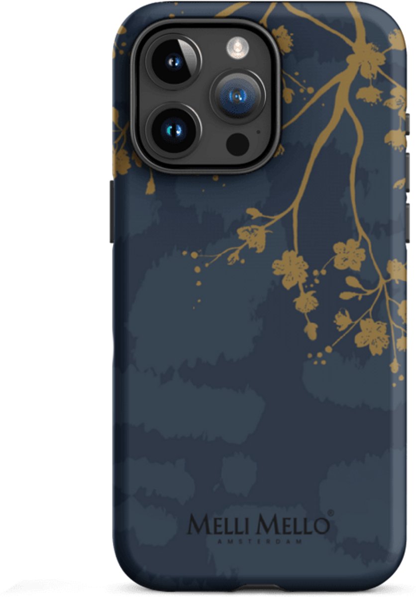 Melli Mello Telefoonhoesje Golden Branch (Tough Case) - Apple iPhone 15 Pro Max