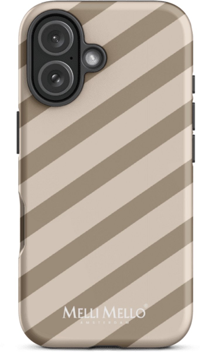 Melli Mello Telefoonhoesje Sand Stripe (Tough Case) - Apple iPhone 16