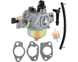 Geschikt voor Honda GX 390 GX340 13PK 11PK motor: GX390 carburateur en brandstoffilter leidingpakking 16100-ZF6-V01