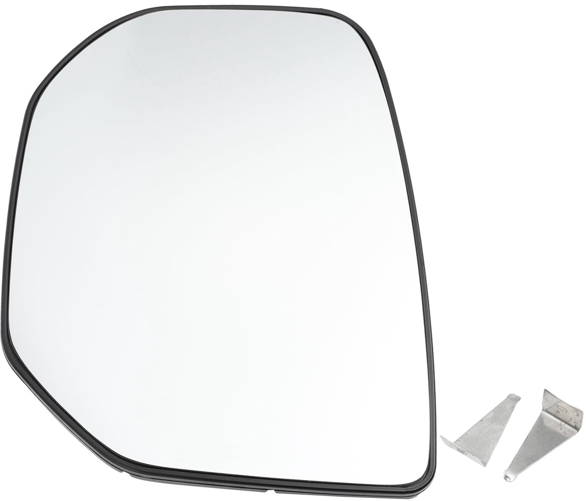 Jhubersproducts - Car Rearview Left Side Mirror Glass Replacement - Verwarmd - Wit - Achteruitkijkspiegel - Geschikt voor Citroen Berlingo 2008-2012