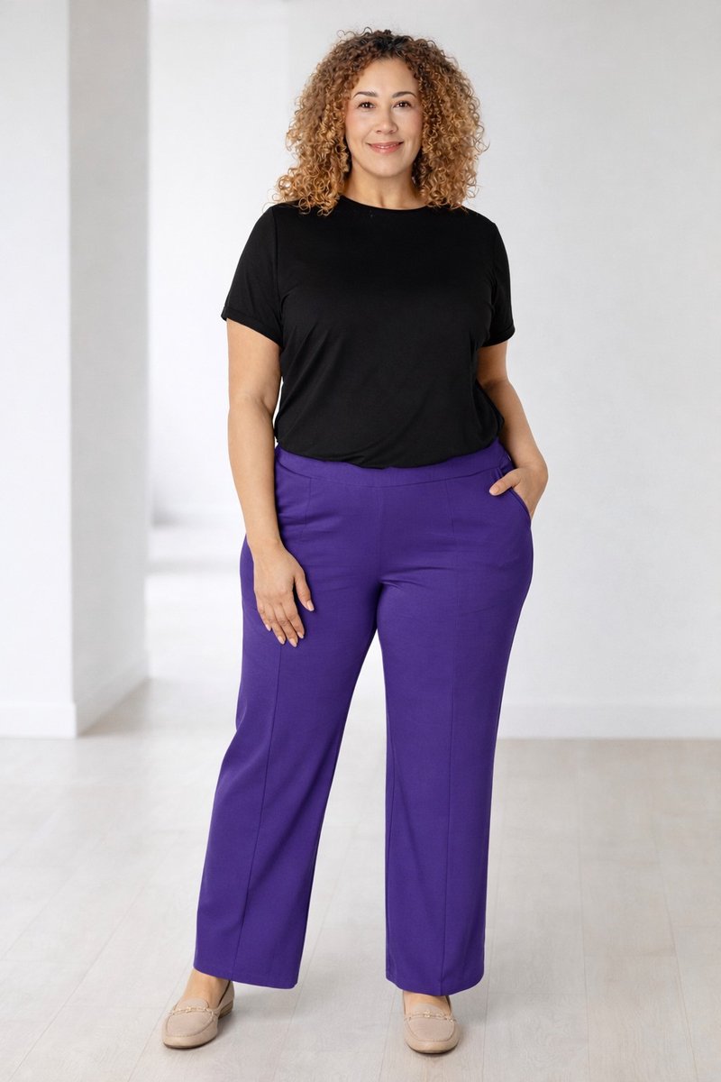 COLLETTA Pleuntje Bottoms - Rainbow Purple - maat 3(52)