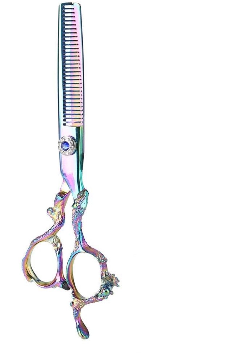 Friseurschaar Set - Professionele Haarschneideschaar en Uitdunschaar - Roestvrij Staal