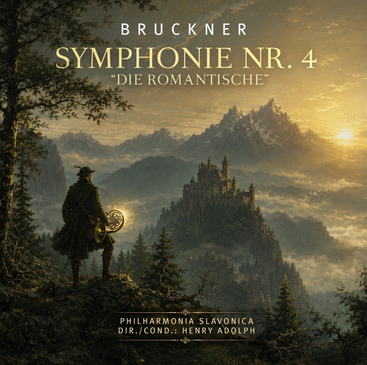 Philharmonia Slavonica, Henry Adolph - Bruckner: Symphonie Nr. 4 'Die Romatische' (CD)