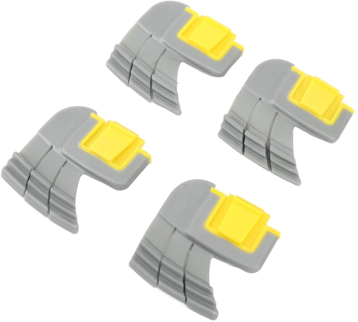 Dailygoods - Cyclonische Schrobborstels - 4 Stuks Vervangende Onderdelen - Duurzaam Materiaal - Geschikt voor MX8 MX6 Cleaner - Ideaal voor Zwembaden