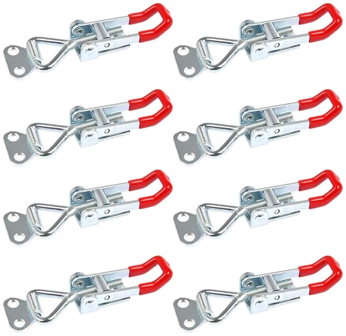 Set van 8 Tension Clasp - RVS, 100 kg Houdkracht, Verstelbaar, Voor Deur en Kast