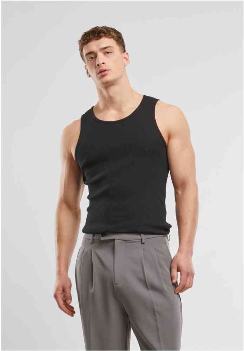 Urban Classics Big Rib Tanktop XL Zwart
