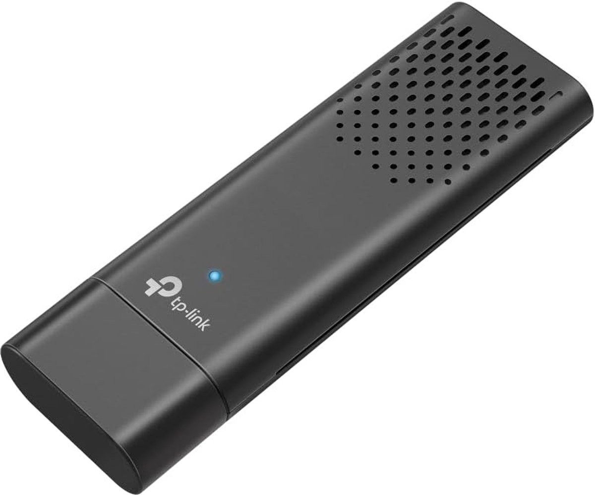 Wi-Fi Adapter - Dongle USB - Snelle Internetverbinding - Wi-Fi 6 MU-MIMO - AX1800 Mbps - Zwart