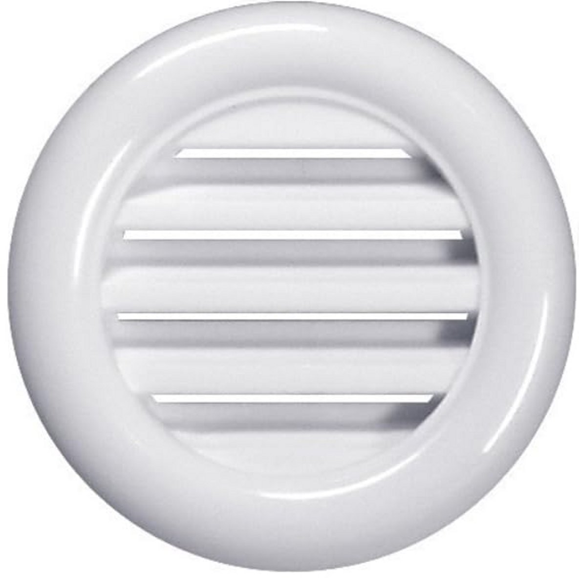 Ventilatierooster Rond - Lucht Toevoer - Ventilatie Verbeteren - Met Insectennet - 2 Stuks 40mm - Wit