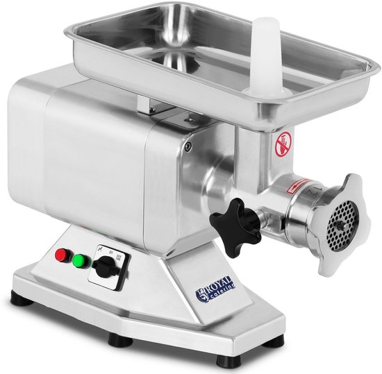 Vleesmolen van roestvrij staal - 200 kg / uur - PRO - Royal Catering van Royal Catering — afbeelding 2