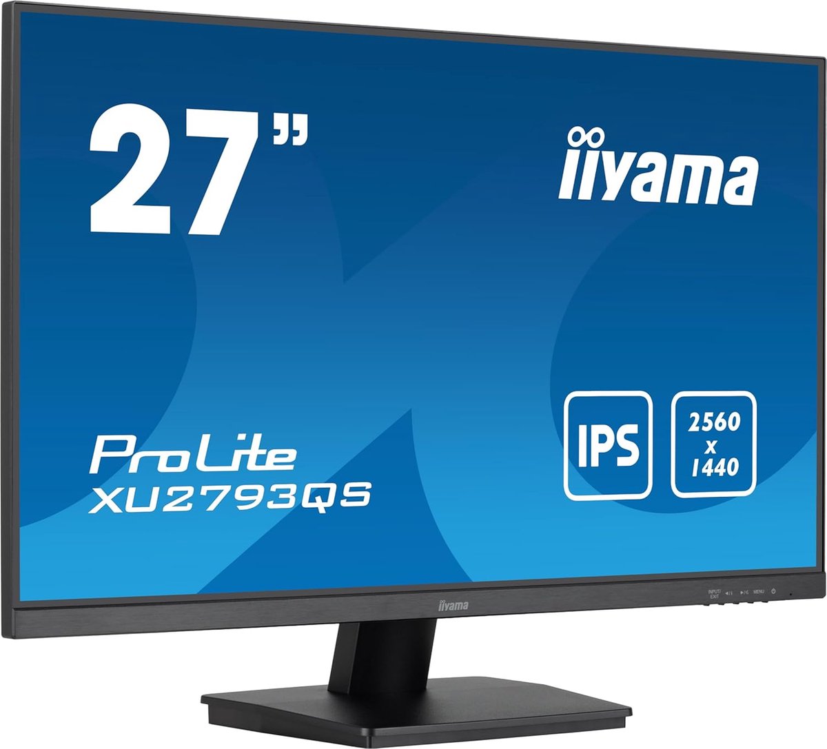 Desktop Monitor - QHD Scherm - Werk en Entertainment - IPS Technologie - 27 inch - Zwart