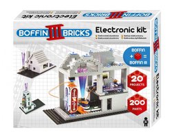 Boffin III Bricks Elektrokit – 20 Elektronica Projecten – 200 Onderdelen – Compatibel met LEGO – Vanaf 8 Jaar