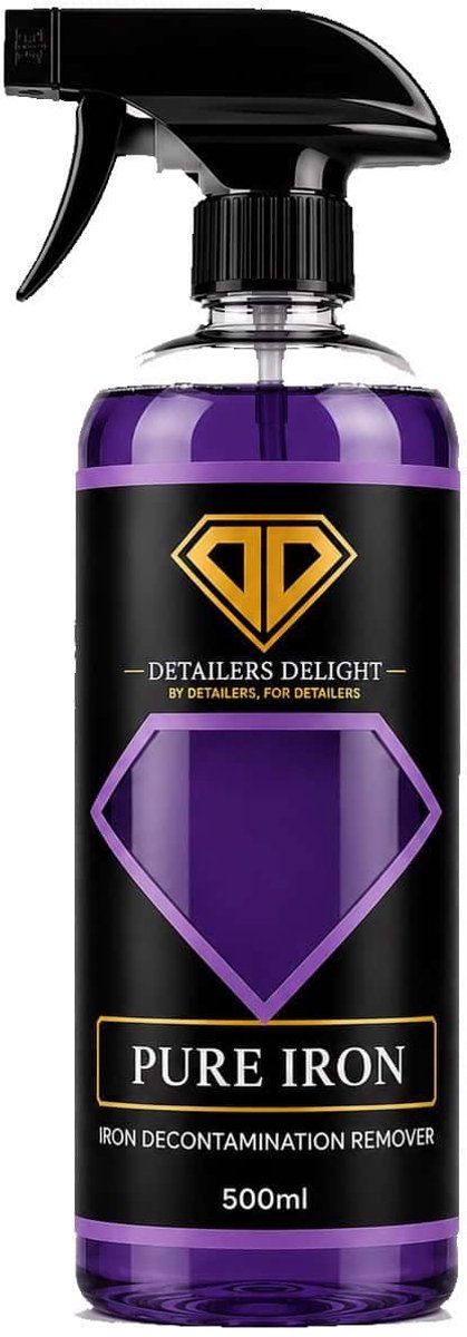 DETAILERS DELIGHT PURE IRON – IRON DECONTAMINATION REMOVER 500ML