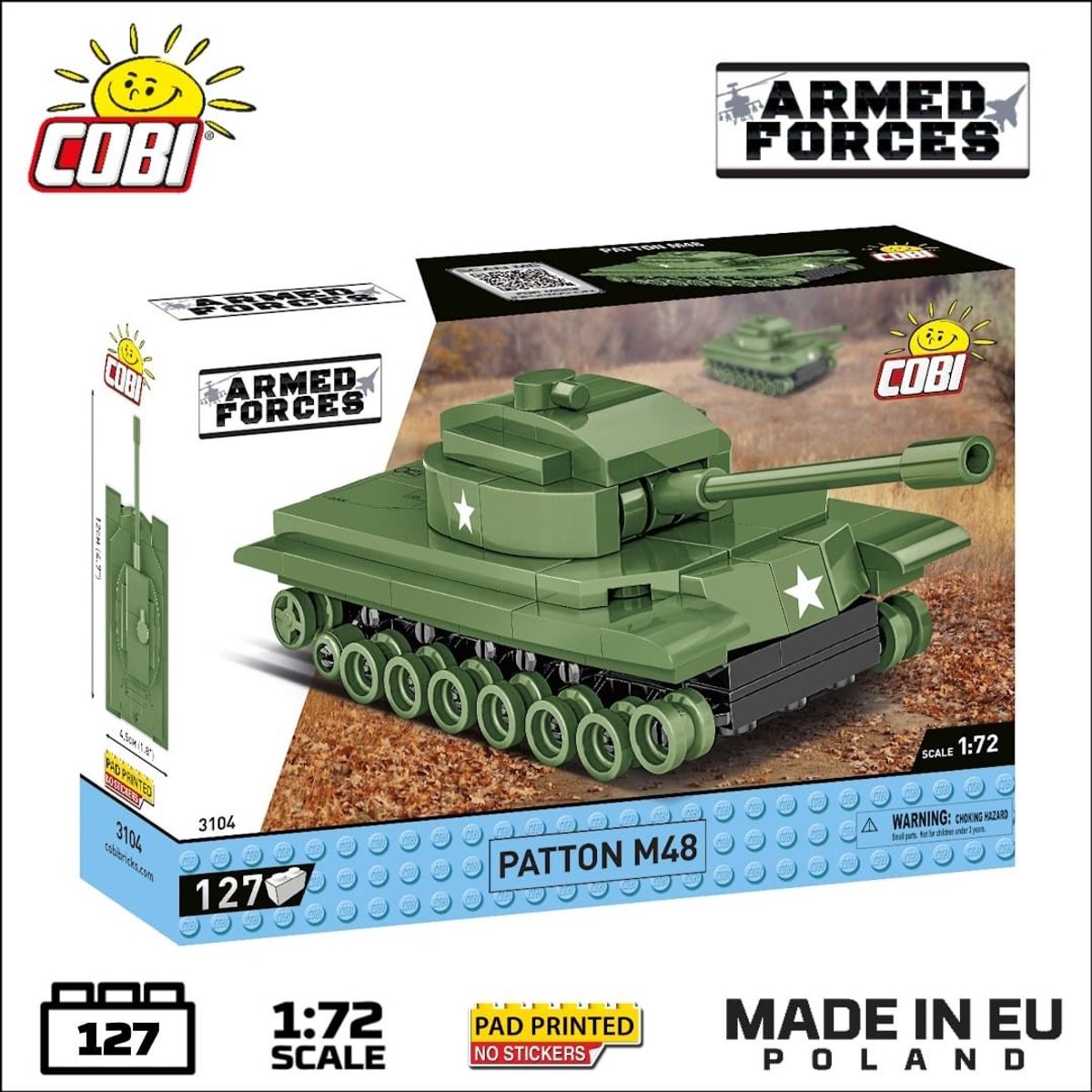 COBI 3104 Patton M48