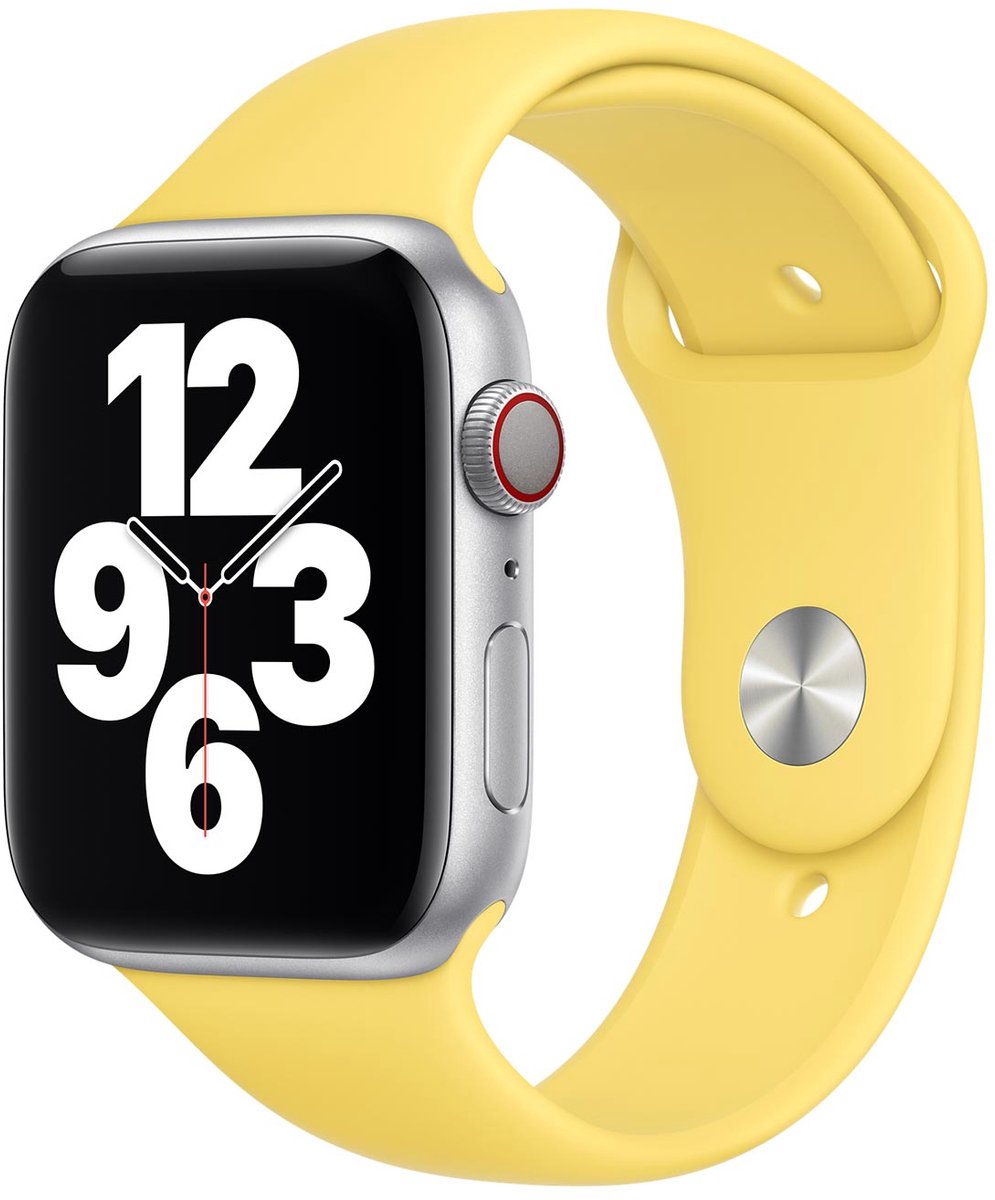 Apple Watch Sport loop band - 44mm - Geel - voor Apple Watch SE/5/6