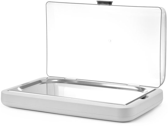 HENDI Koeldisplay GN 1/1 - kunststof, rvs bak, koelelement - 59,3x38,9x14,7 cm - wit buffet van Merkloos — afbeelding 5