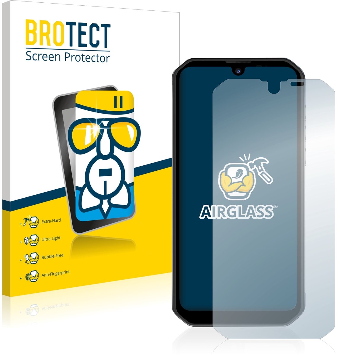 Screenprotector voor Blackview BV9900 Beschermglas transparant