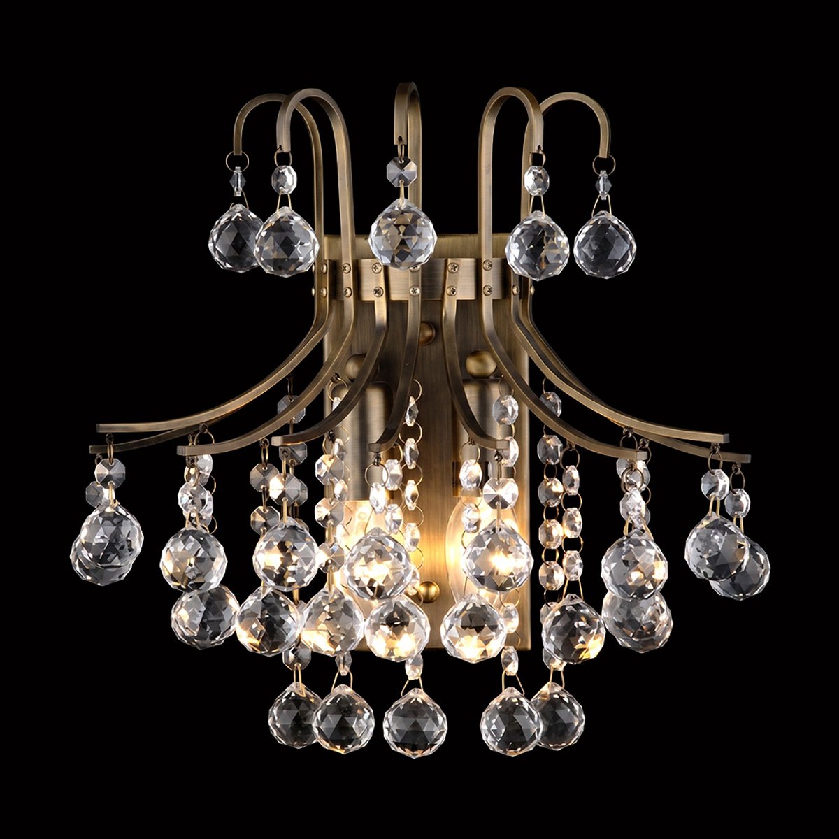 Lumilamp Wandlamp 36x20x30 cm Goudkleurig IJzer