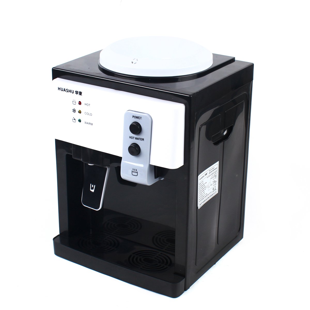Jently waterdispenser - drinkwaterautomaat - waterautomaat - watertap - koud/heet/warm - roestvrij staal - wit/zwart - zonder emmer