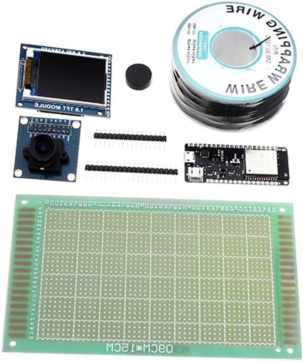 Camera Module Kit - Ontwikkelbord Display - Elektronische Projecten - Met TFT Scherm - 1.8 Inch - Grijs