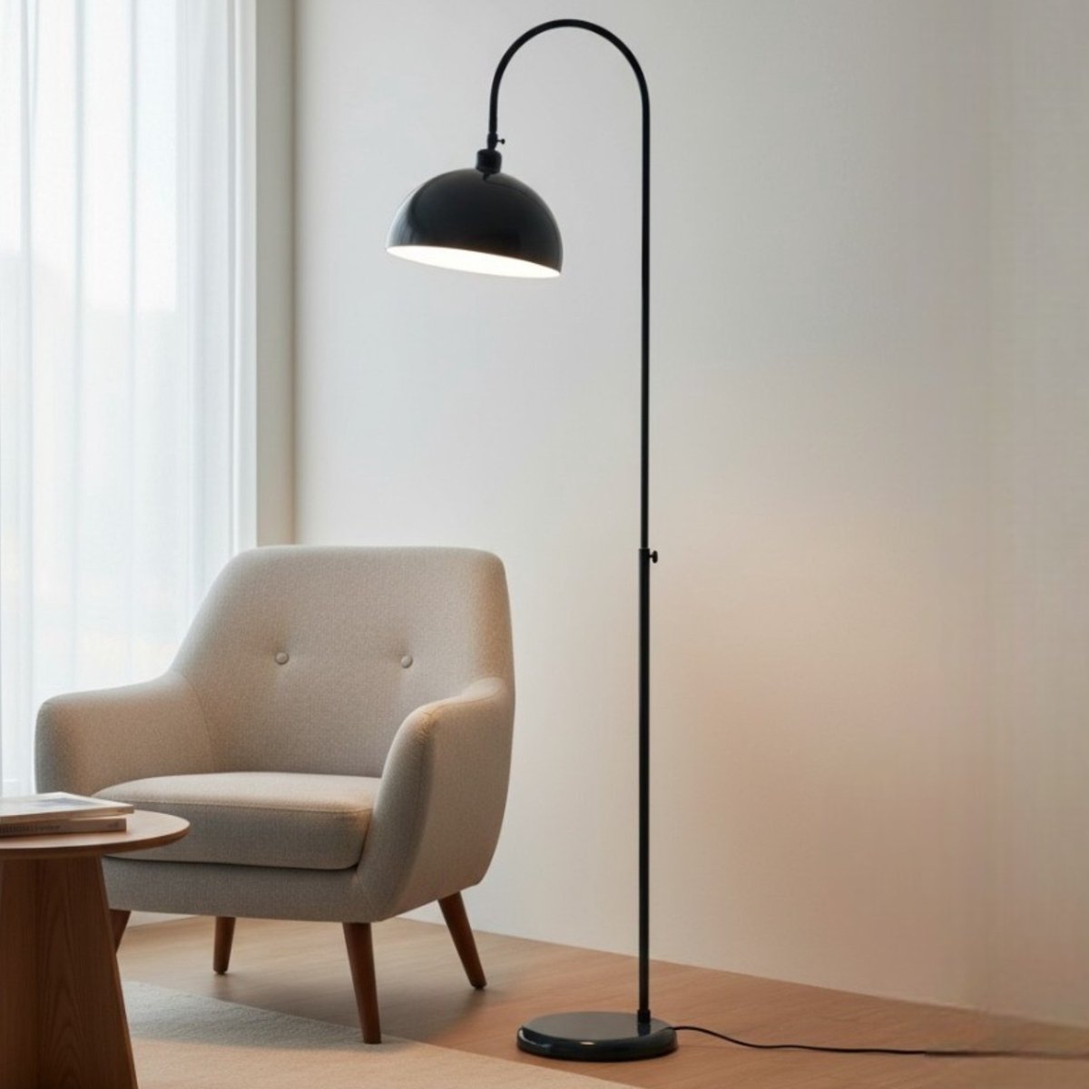 Bamyum Tavion hanglamp, Moderne stijl, Ø37 cm, goudkleurig metalen lamp