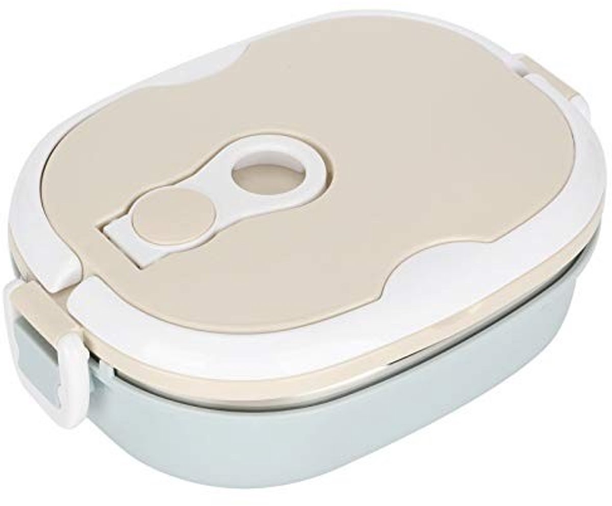 Dailygoods- Voedselcontainer Geïsoleerd 1800ml - Roestvrij Staal - Draagbaar - Dubbel Laag